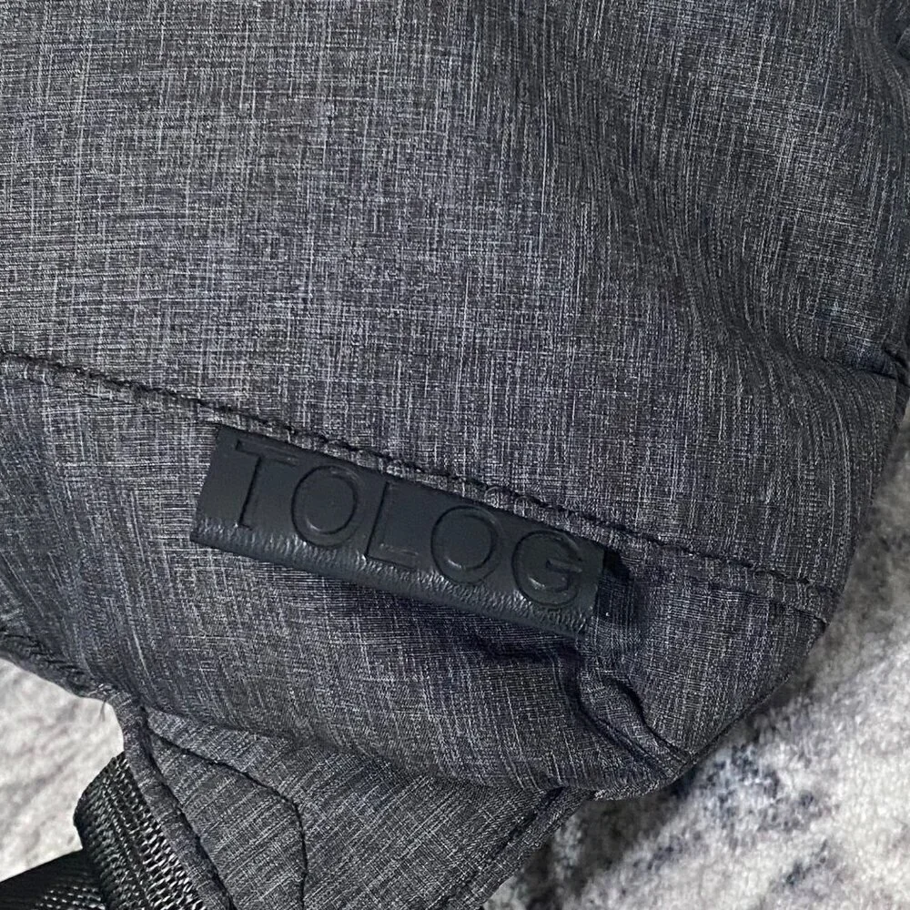 TOLOG Dark Grey Sling Bag Crossbody Backpack